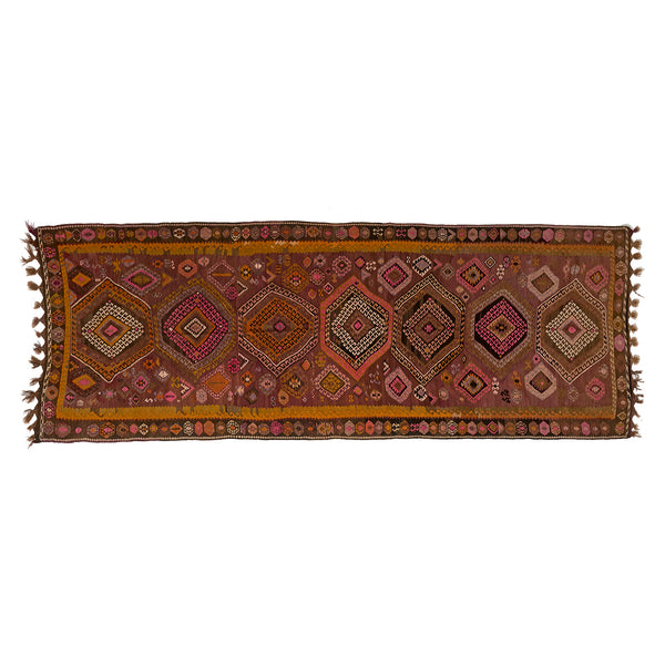 Large Kilim rug K3031 · 396 x 150 cm