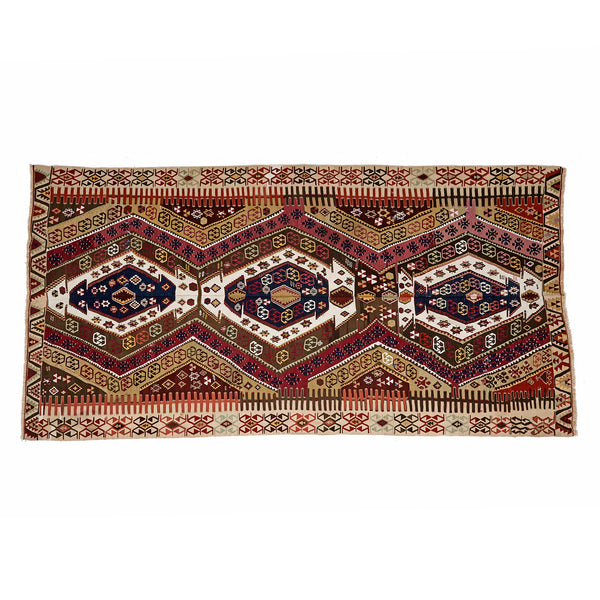 Vintage Kilim rug K3150 · size 370 x 190 cm