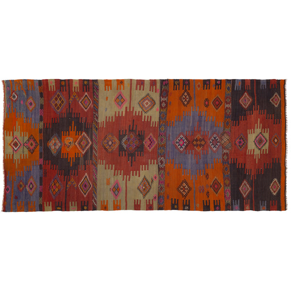 Vintage Kilim rug no. K316, size 175 x 370 cm, Silvas region, Turkey