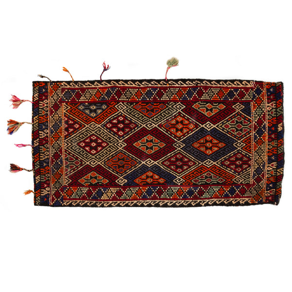 Small vintage Kilim rug no. K-2968, size 106 x 55 cm