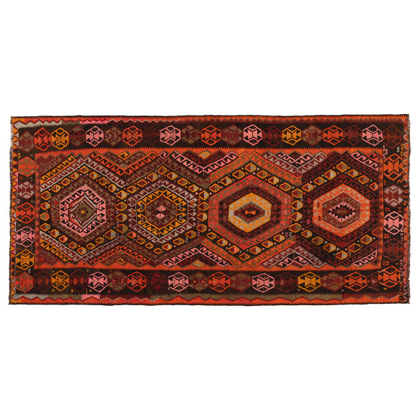 Antique Kilim rug no. K2920, size 346 x 166 cm from Turkey